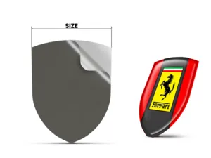 Ferrari Adesivi Lunotto Auto Universali Standard di Pregio